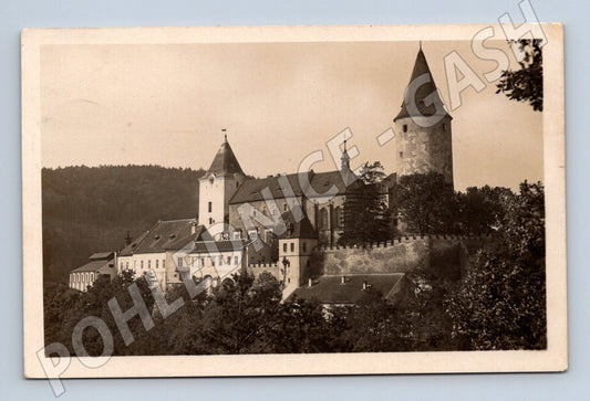 Pohlednice hrad Křivoklát (M20642)