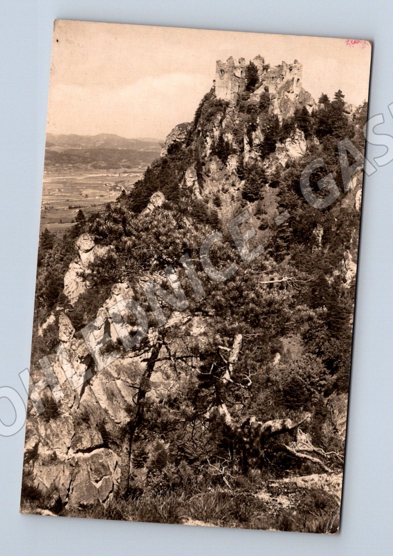 Pohlednice hrad Hříčov 1952 (M20647)