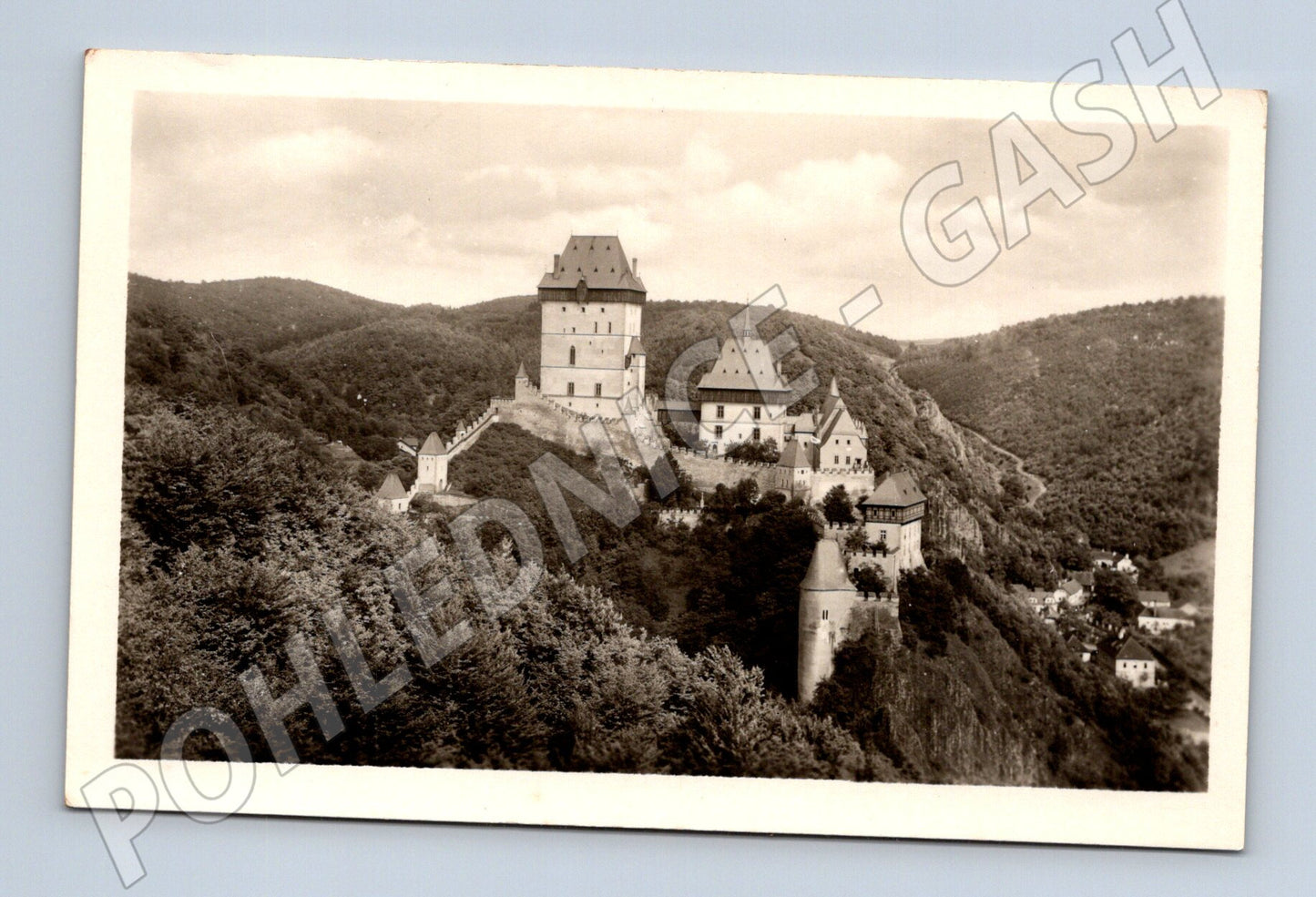 Pohlednice hrad Karlštejn (M20657)