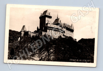 Pohlednice hrad Karlštejn ČSR (M20660)