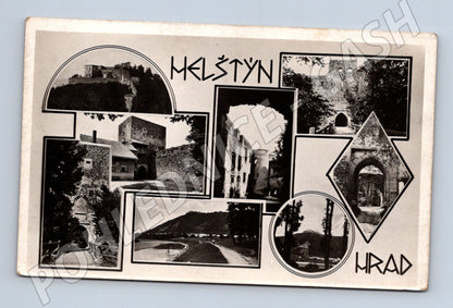 Pohlednice hrad Helfštýn více záběrů (M20667)