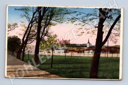 Pohlednice Bratislava litografie 1936 (M20674)