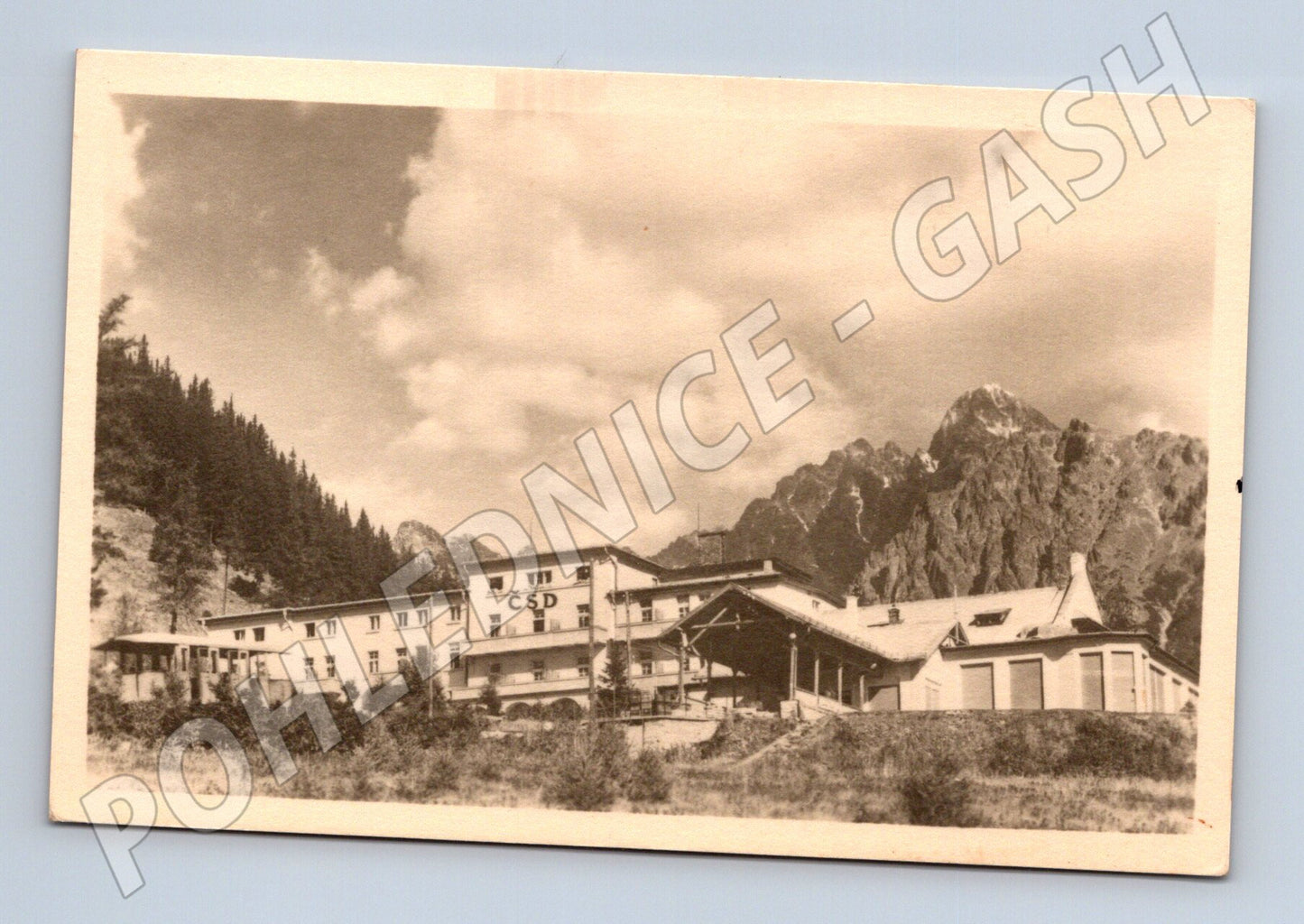 Pohlednice Vysoké Tatry Hrebienok (M20675)