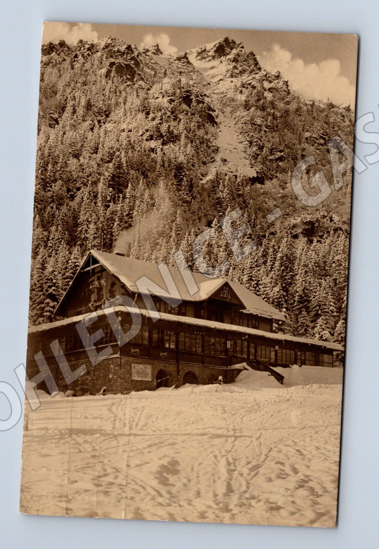 Pohlednice chata Kamzík Vysoké Tatry (M20678)