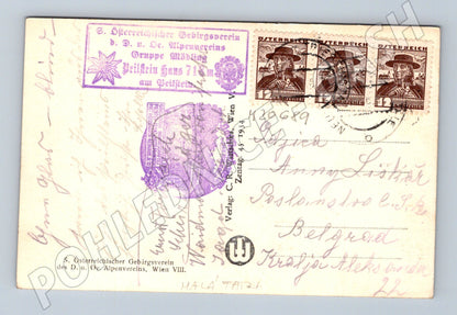 Pohlednice Malá Fatra Steinerne Mandln 1944 (M20689)