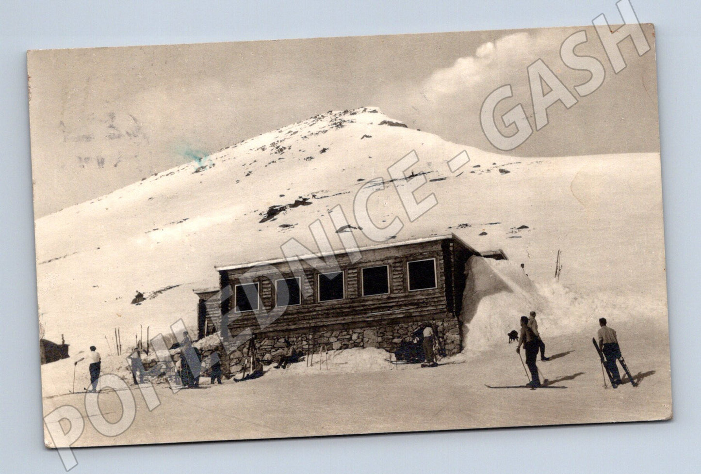 Pohlednice chata pod Soliskom 1950 (M20691)
