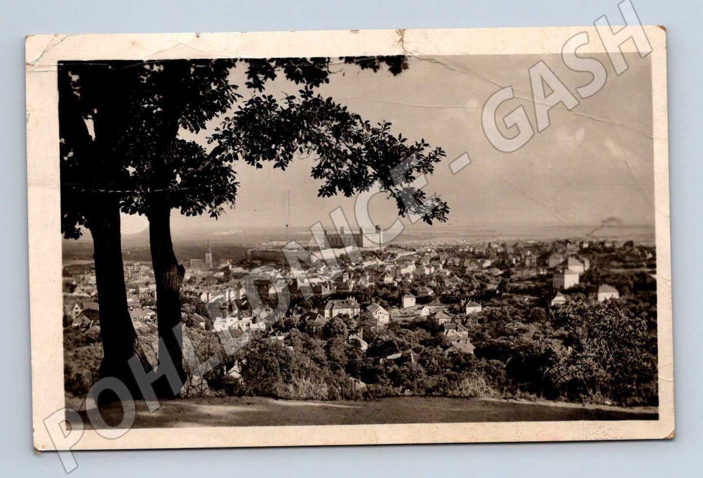 Pohlednice Bratislava hrad 1947 (M20694)