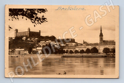 Pohlednice Bratislava hrad 1956 (M20695)