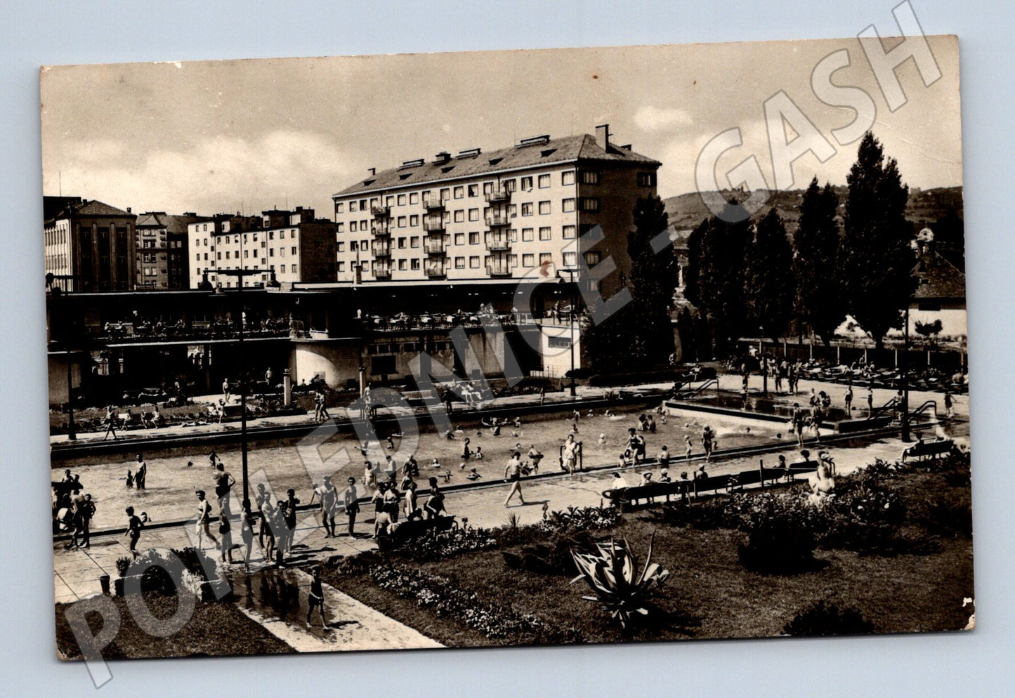 Pohlednice Bratislava koupaliště 1956 (M20697)