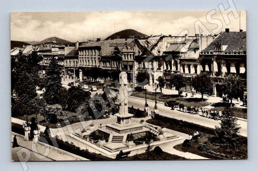 Pohlednice Prešov pomník hrdinov ČA (M20704)