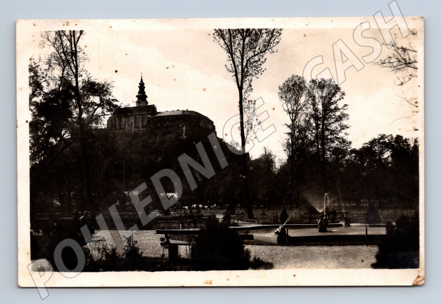 Pohlednice Nitra hrad 1946 (M20708)
