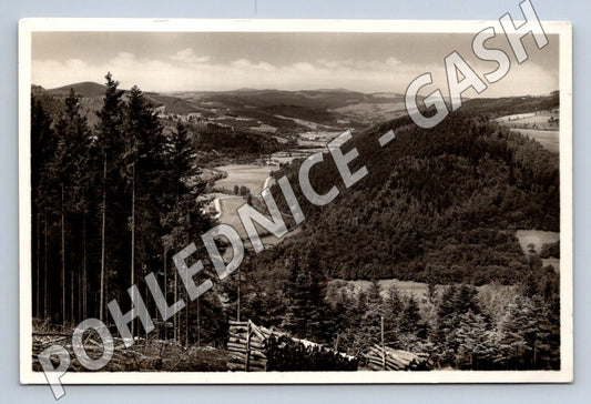 Pohlednice Bystřička údolní přehrada Morava (M2072)