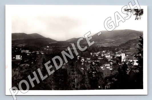 Pohlednice Rožnov pod Radhoštěm panorama Beskydy (M2073)