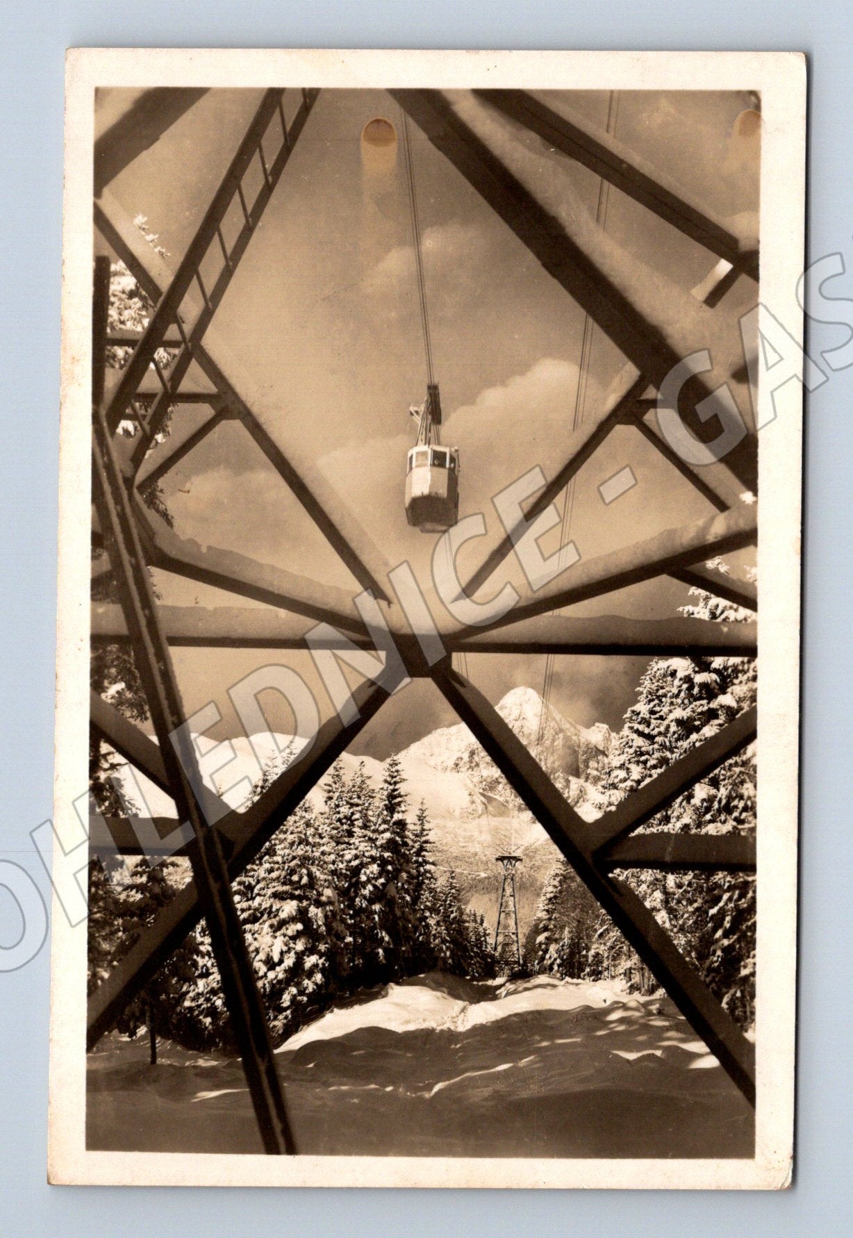 Pohlednice lanovka Lomnický štít Tatry (M20737)
