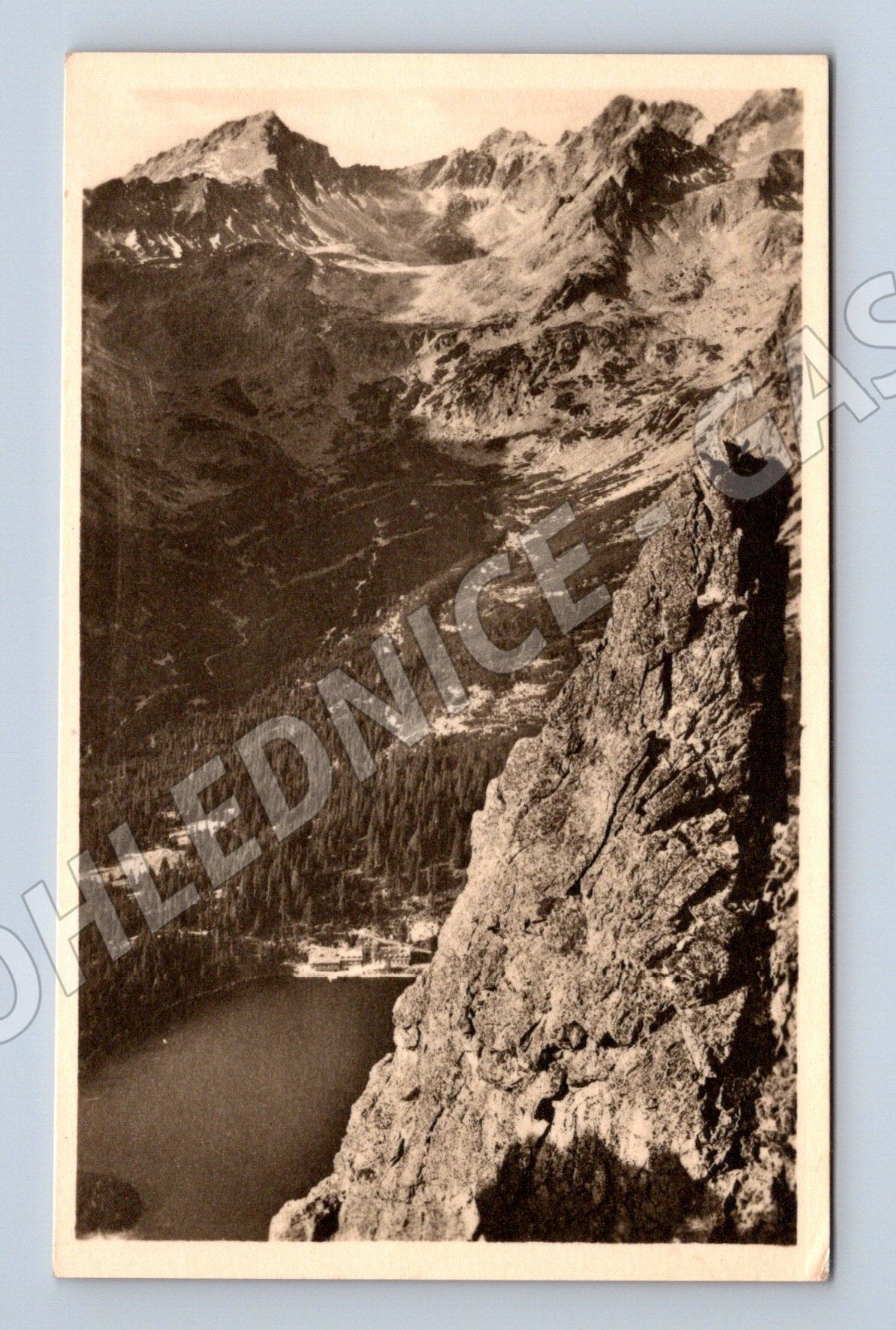 Pohlednice Popradské pleso Ihla v Ostrve (M20745)