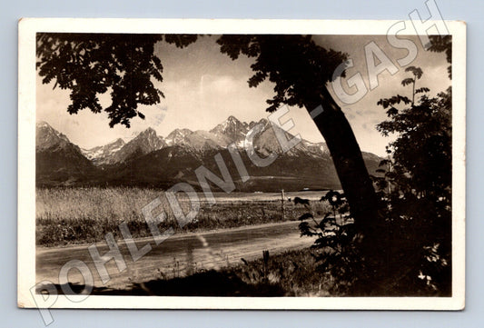Pohlednice Lomnický štít výhled Tatry (M20750)