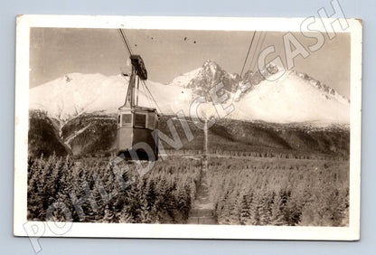 Pohlednice lanovka Lomnický štít (M20751)
