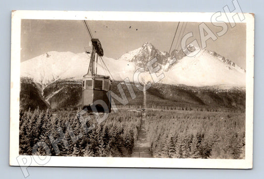 Pohlednice lanovka Lomnický štít (M20751)