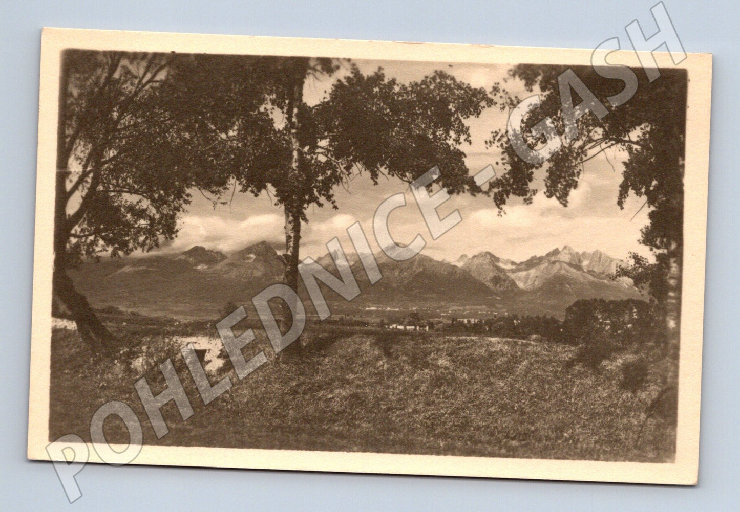 Pohlednice Tatry pohled od Popradu (M20752)