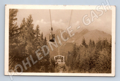Pohlednice lanovka Lomnický štít 1962 (M20760)
