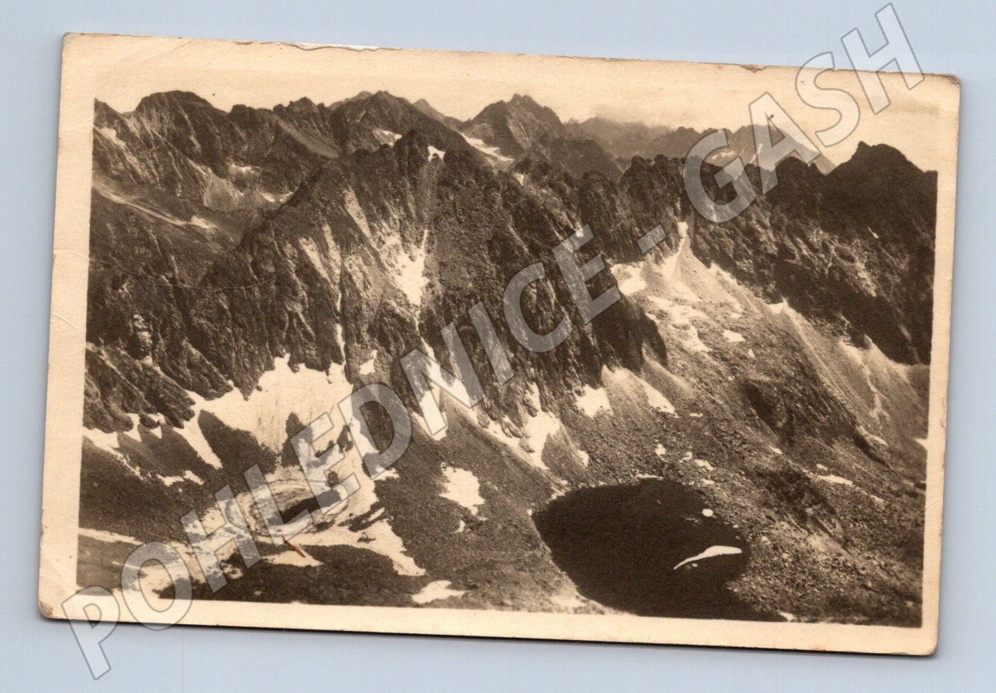 Pohlednice Mengusovské štíty Dračí pleso 1951 (M20762)