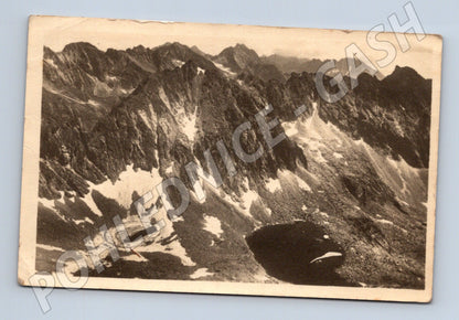 Pohlednice Mengusovské štíty Dračí pleso 1951 (M20762)