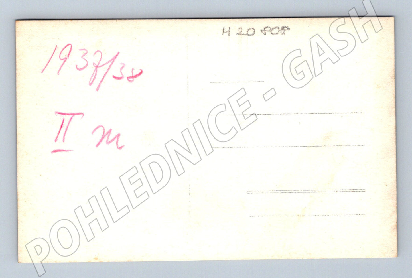 Pohlednice školní třída dívek 1937/38 (M20808)