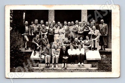 Pohlednice skupinová fotografie podpisy (M20810)