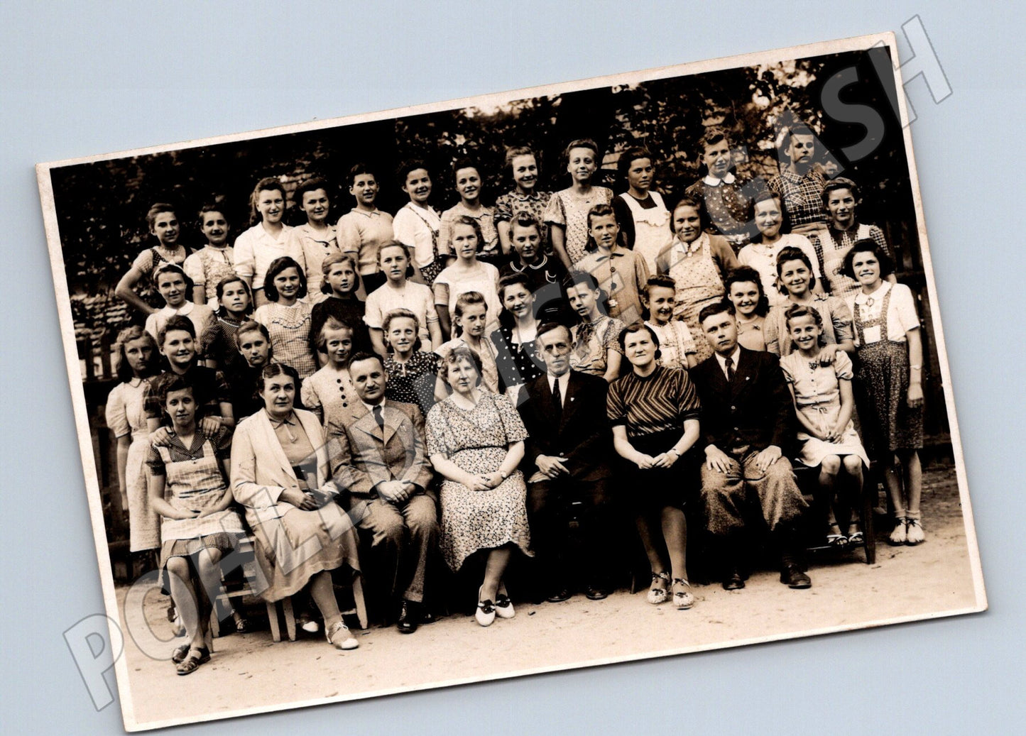Pohlednice školní třída 1939/40 (M20811)