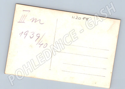 Pohlednice školní třída 1939/40 (M20811)