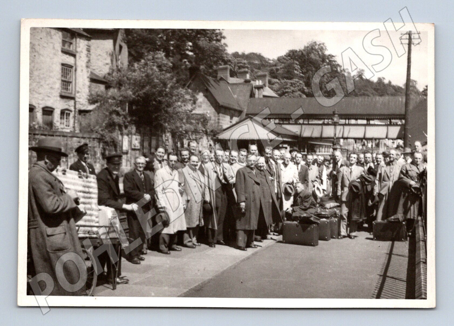 Pohlednice Llangollen nádraží 1948 (M20842)