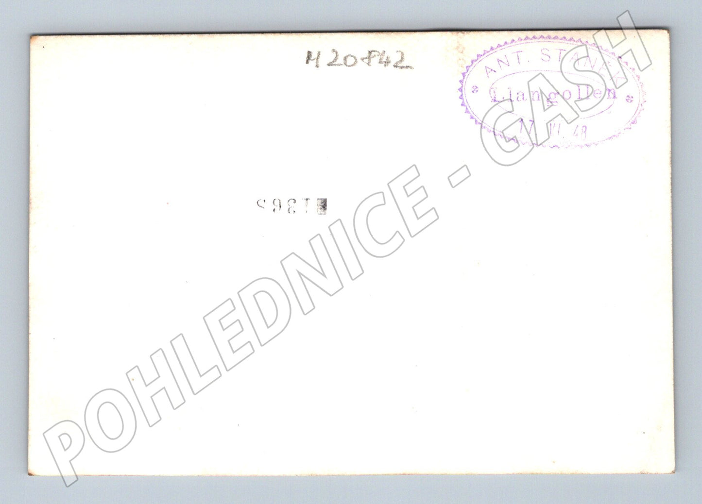 Pohlednice Llangollen nádraží 1948 (M20842)