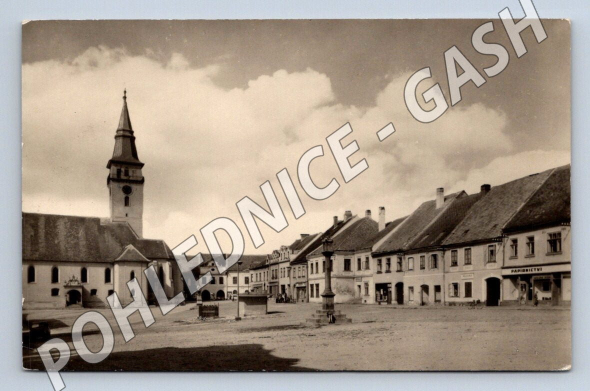 Pohlednice Jemnice náměstí PP (M2085)