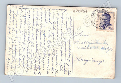 Pohlednice děti v zahradě 1949 (M20861)