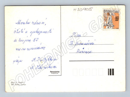 Pohlednice srdečné přání růže (M20905)