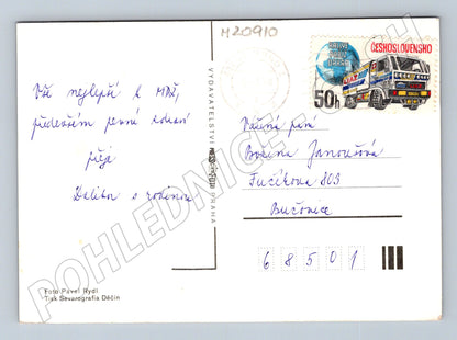 Pohlednice MDŽ LIAZ Dakar (M20910)