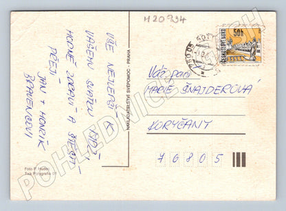 Pohlednice MDŽ květiny 1981 (M20934)