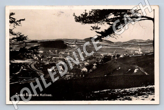 Pohlednice Česká Šumava Kolinec raz (M2094)