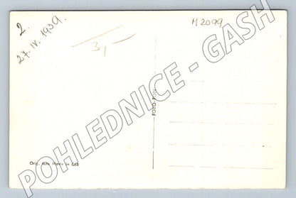Pohlednice Protivín partie z Hájku ČSR 1939 (M2099)