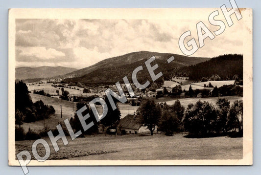 Pohlednice Horní Vltavice Šumava ČSR 1958 (M2101)