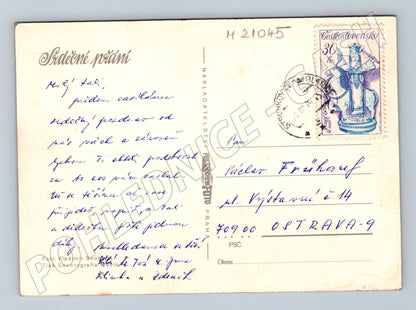 Pohlednice květiny (M21045)