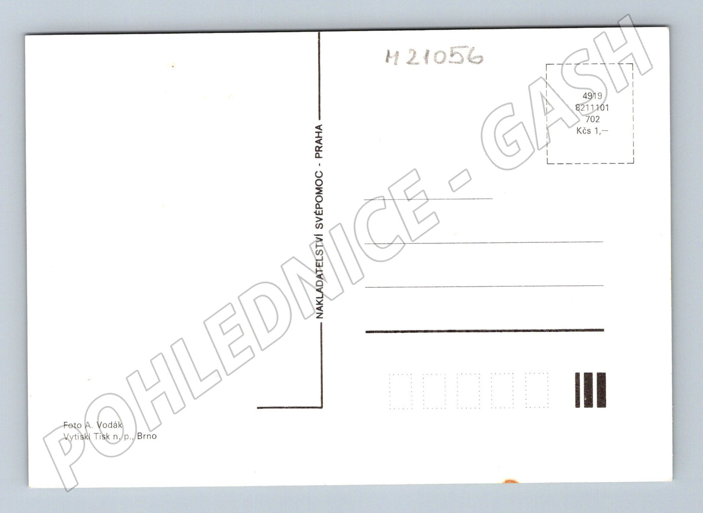 Pohlednice květiny (M21056)