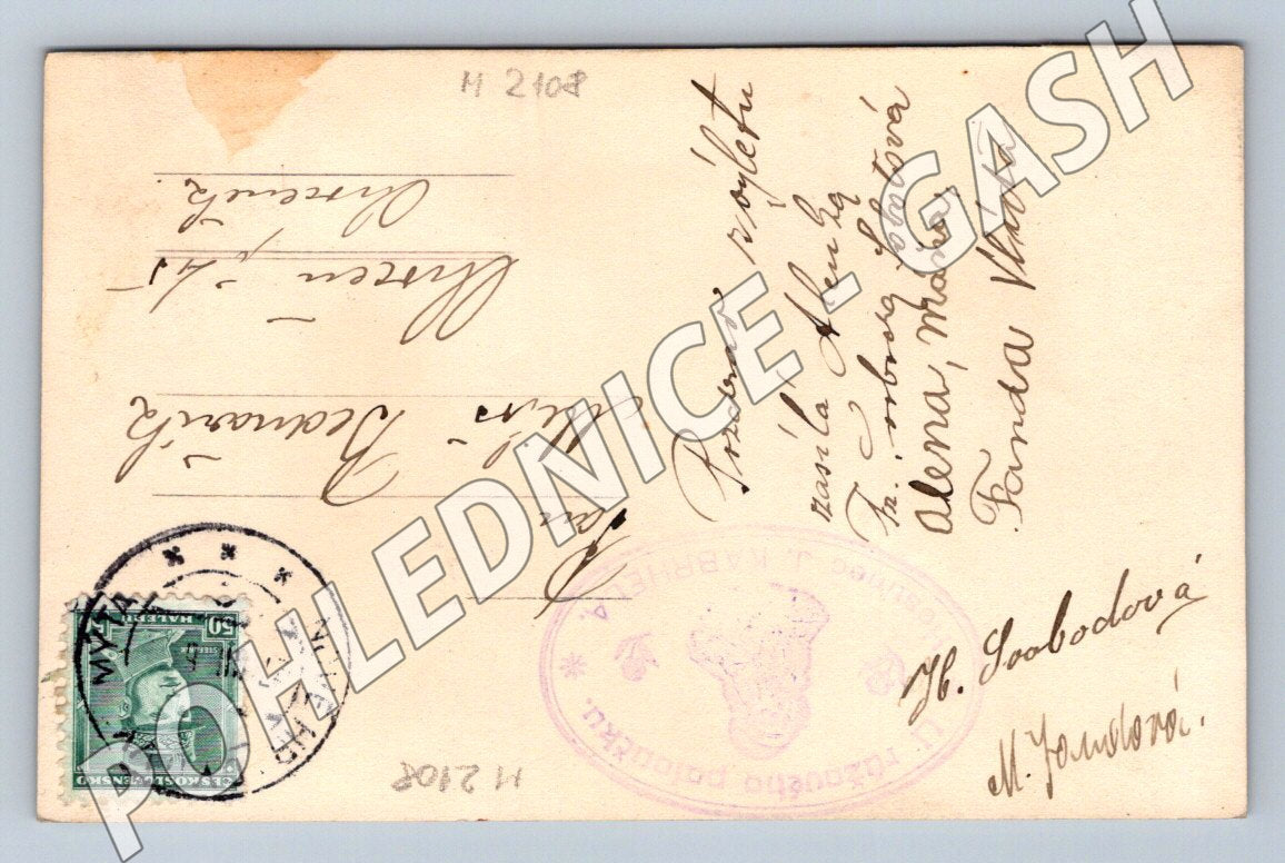 Pohlednice Růžový palouček u Újezdoce (M2108)