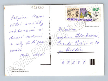 Pohlednice velikonoční Veselé Velikonoce vajíčka (M21130)