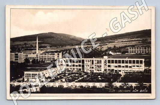 Pohlednice Zlín Obchodní dům Baťa 1940 (M2115)
