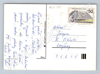 Pohlednice velikonoční dekorace kraslice (M21155)