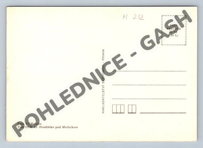 Pohlednice Slovensko – krajina s horami, 1975 (M212)