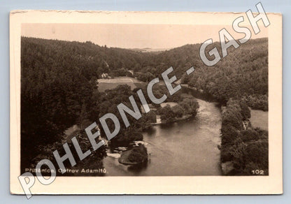 Pohlednice Příběnice Ostrov Adamitů ČR (M2121)