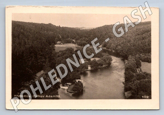 Pohlednice Příběnice Ostrov Adamitů ČR (M2121)