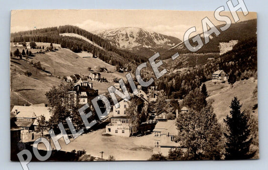 Pohlednice Krkonoše Pec pod Sněžkou Orbis ČSR (M2123)